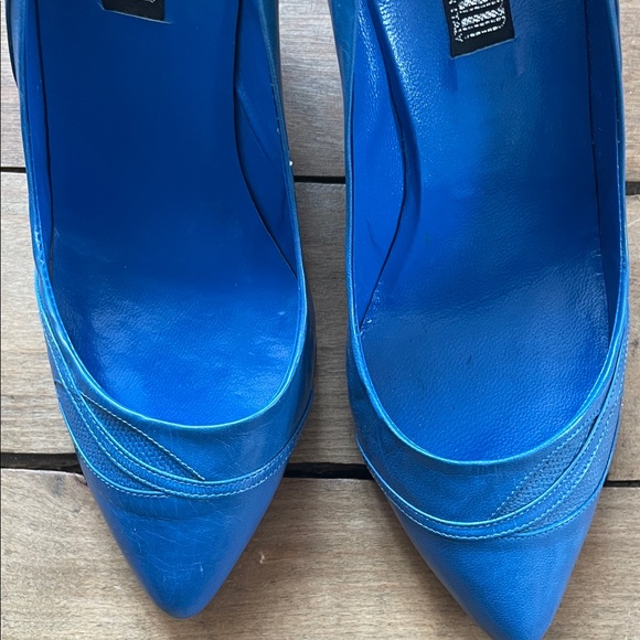 Vintage Italian Blue Heels🧢 - Picture 8 of 11